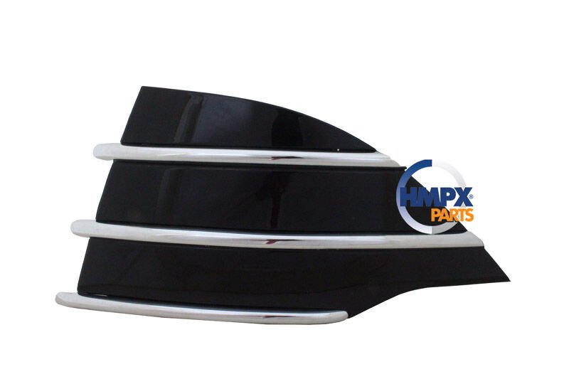 ÖN TAMPON ÜÇGEN PANJUR SOL PARLAK SİYAH+NİKELAJ/KUGA 13>