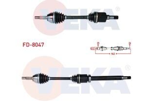 Aks Sağ Sol Takım Komple | Ford Connect 2003-2013