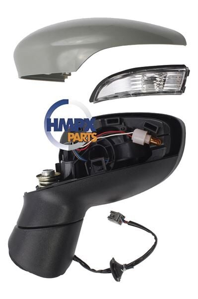Ford Fıesta 08>13 Dış Ayna SOL: Elektrikli Isıtmalı Astarlı Sinyalli Kör Noktalı