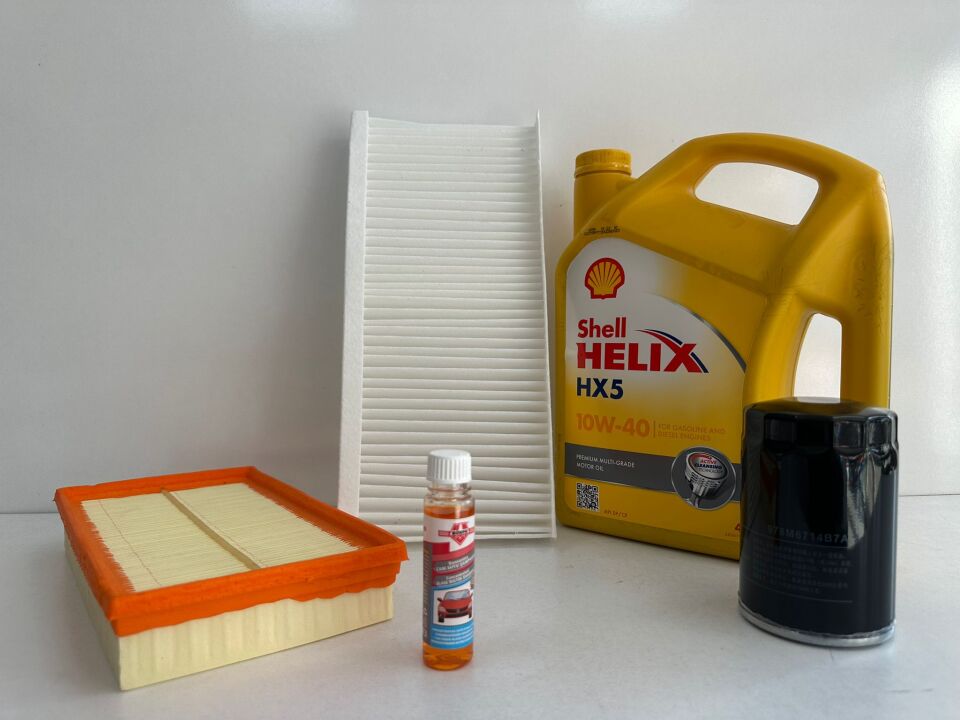 FOCUS 1 BAKIM SETİ - SHELL 10/40 4LT -YAĞ FİLTRESİ-HAVA FİLTRESİ-POLEN FİLTRESİ