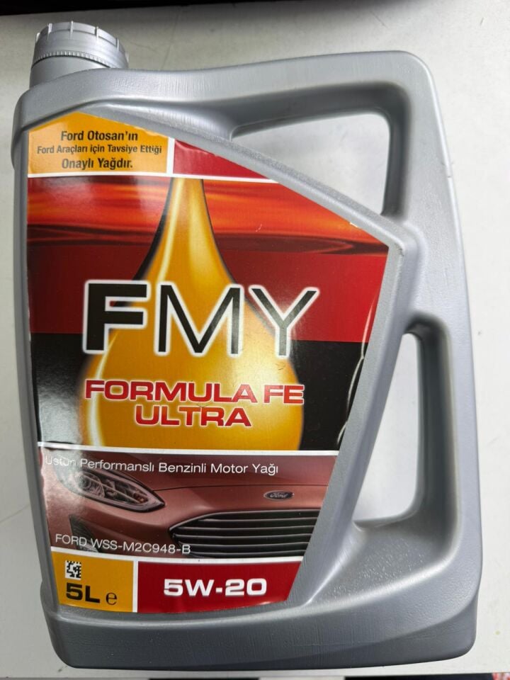 FMY  5w-20 Formula Fe Ultra Üstün Performanslı Benzinli Motor Yağı 5lt.
