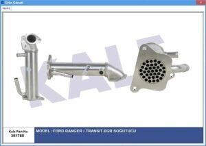 EGR Soğutucu | Ford Transit V347 2011>2014 V363 2,2TDCI 155PS 2014> Arkadan Çeker