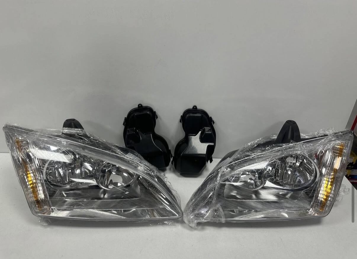 FORD Focus 2 Ön Sol-Sağ Far Takımı Nikelajlı 2Adet 2005-2008