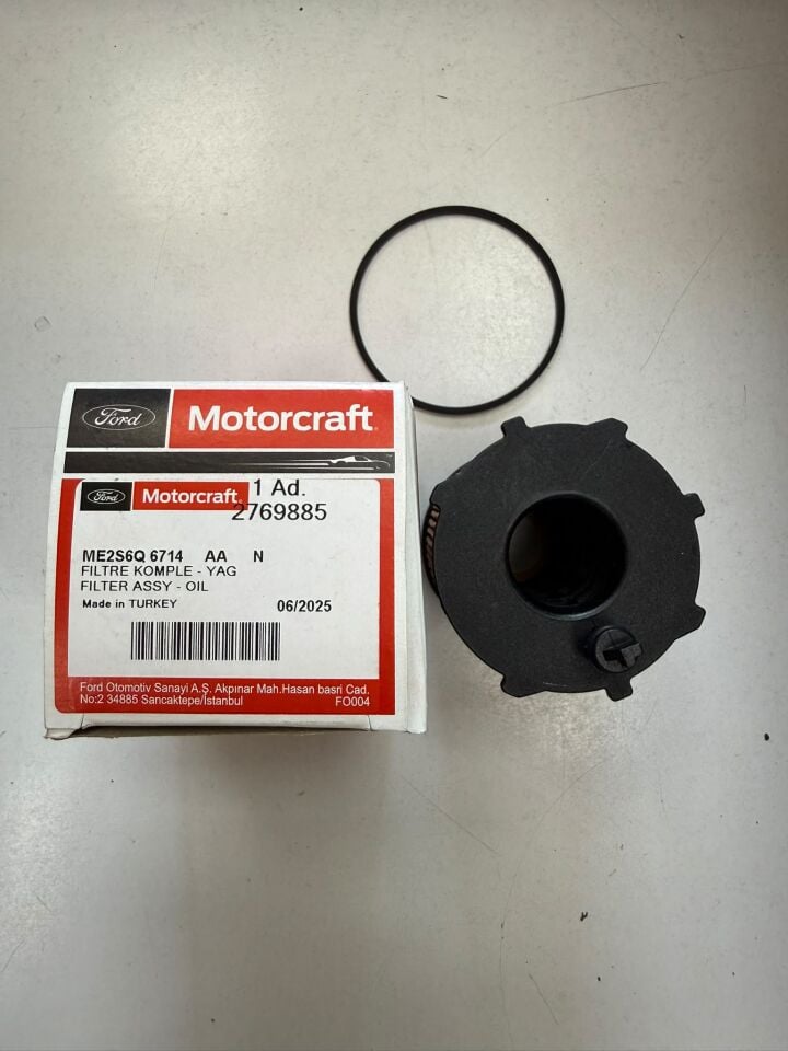 FORD 1.4 - 1.6 TDCİ FOCUS-CMAX -COUIRER-FİESTA-BMAX (MOTOCRAFT MARKA) YAĞ FİLTRESİ