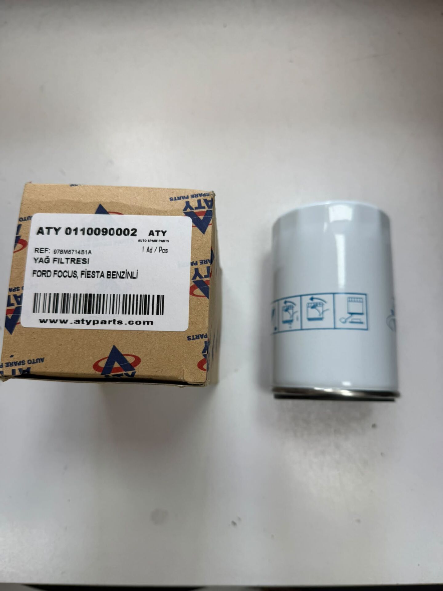 Yağ Filtresi | Ford Focus 1998-2005 (1.6-2.0 MOTOR) ATY MARKA