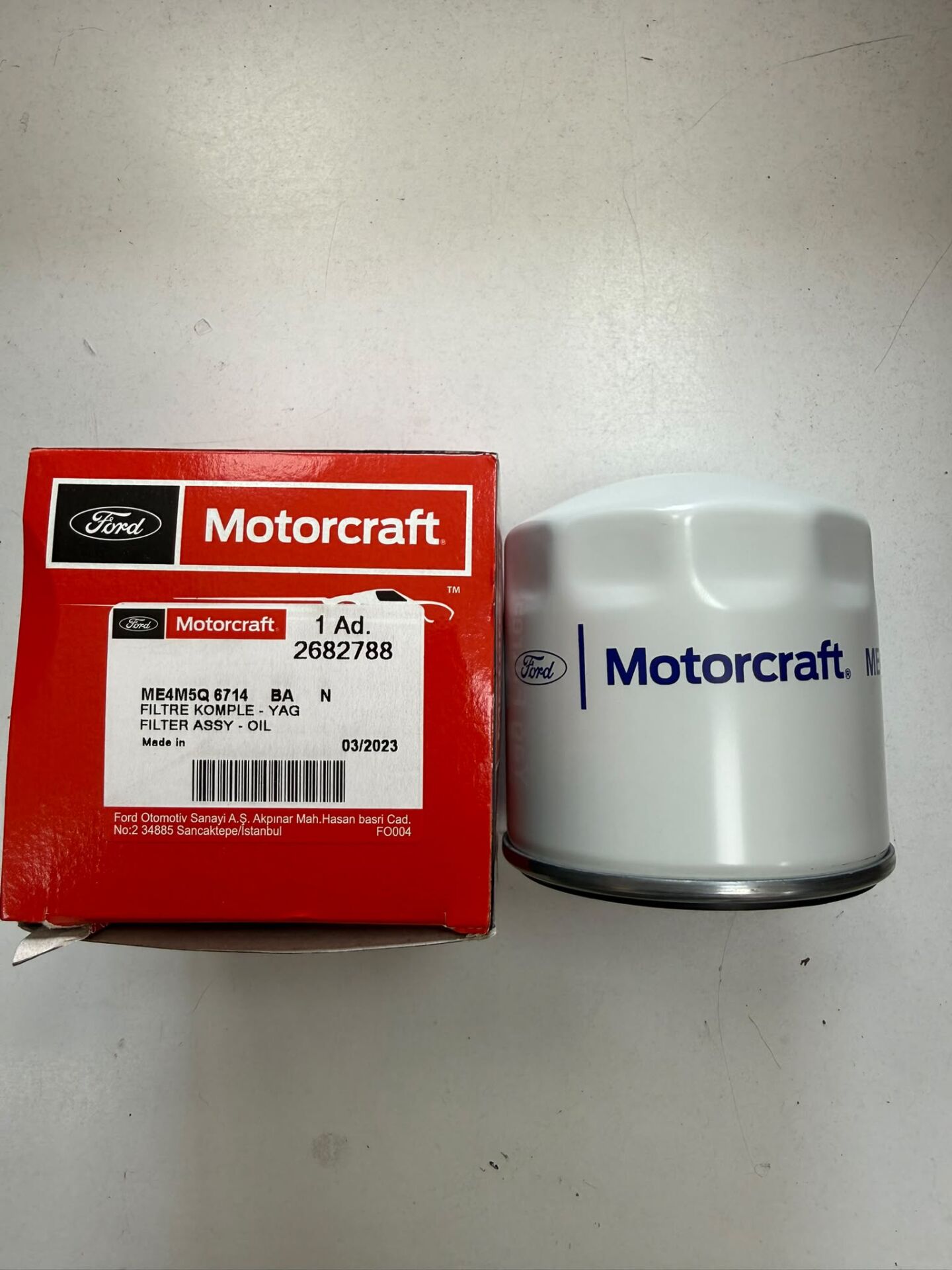 Ford Connect 2002-2013 Yağ Filtresi (MOTOCRAFT)