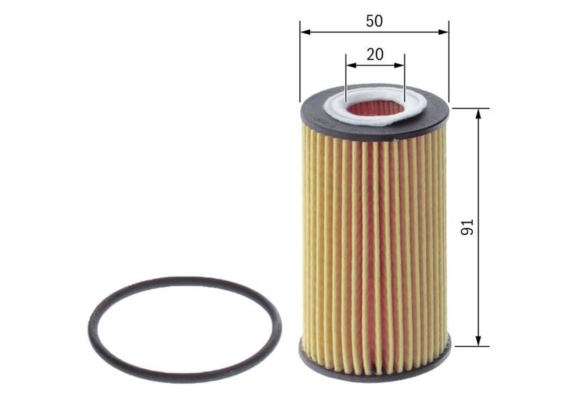 Ford Yag Filtresi BOSCH MARKA Yeni Focus-Connect-Kuga 1.5 Tdci 17> 2008-208-3008 II-301-308 II-5008 II-508-Expert-Par -