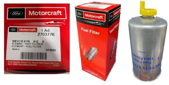 Ford Transit V-184 Mazot Filtresi Otosan 2001-2006 YC159176A1C