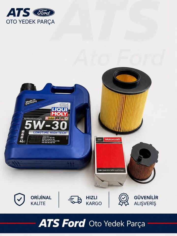 FOCUS 2.5 1.6 TDCİ (2008-2012) LIQUIMOLY 5/30 4LT MOTOR YAĞI-YAĞ FİLTRESİ MOTOCRAFT-HAVA FİLTRESİ